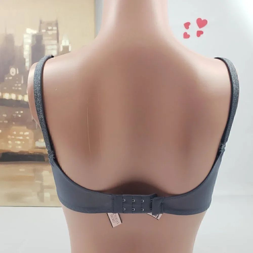 VS Gray Shine Dream Angels Without Padding Push Up - Picture 5 of 5